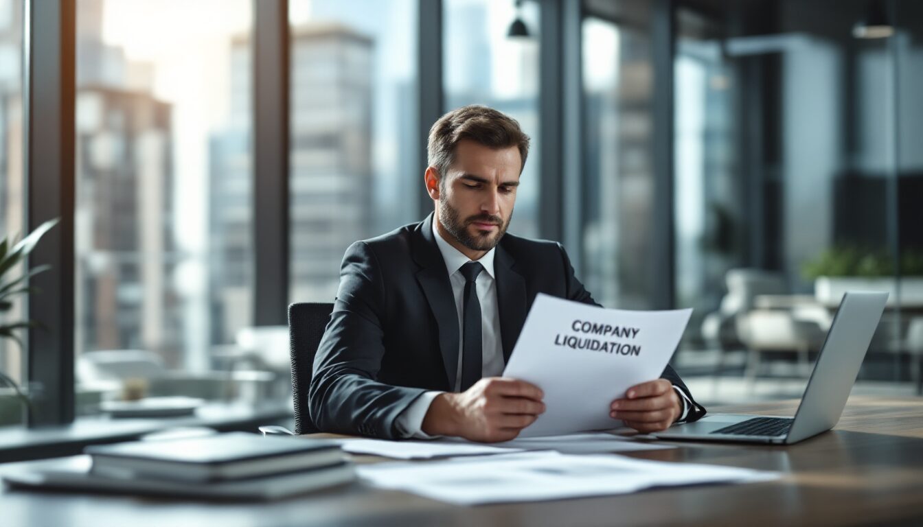 Annonce légale de liquidation EURL