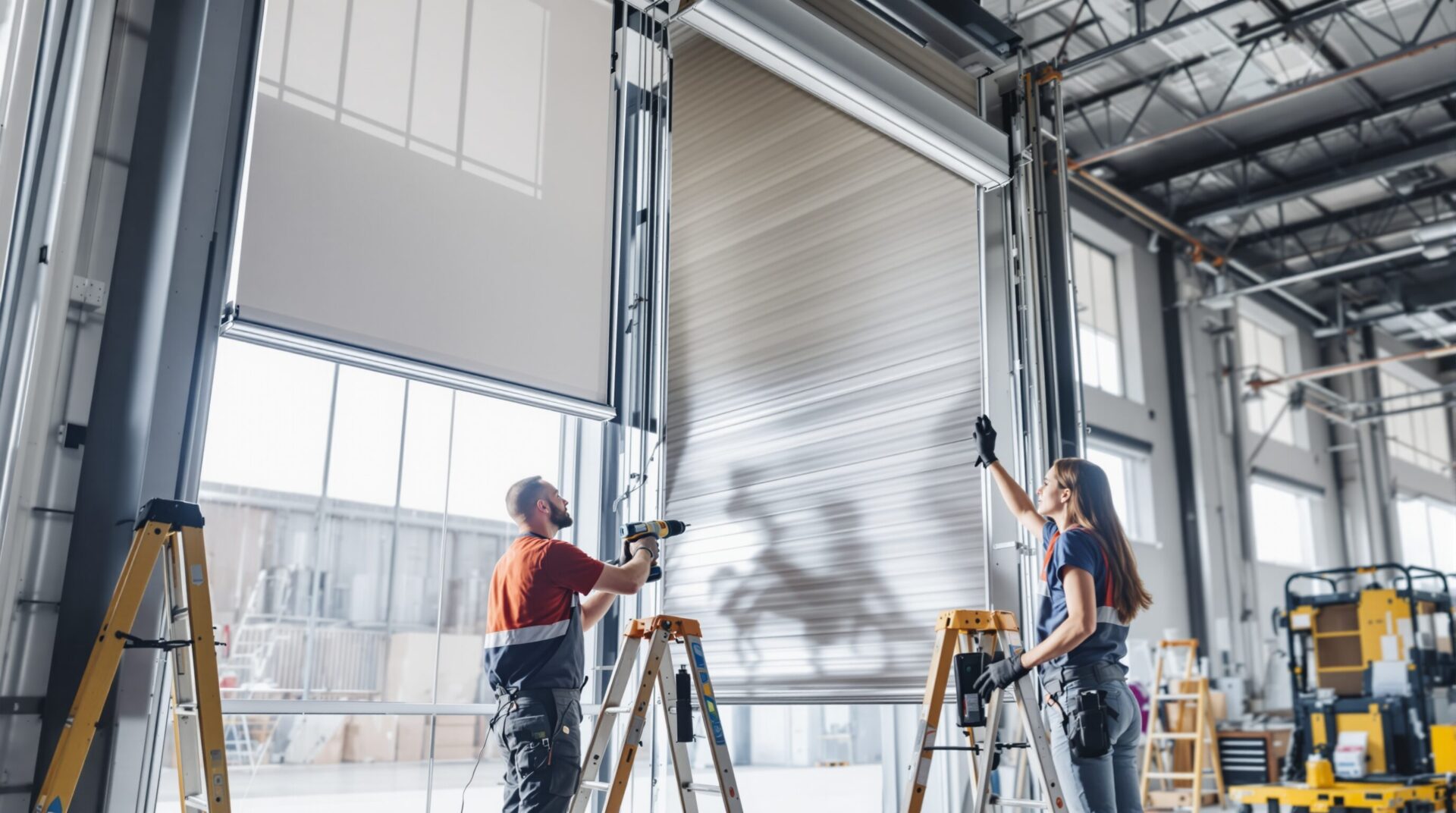 Stores pour espaces industriels