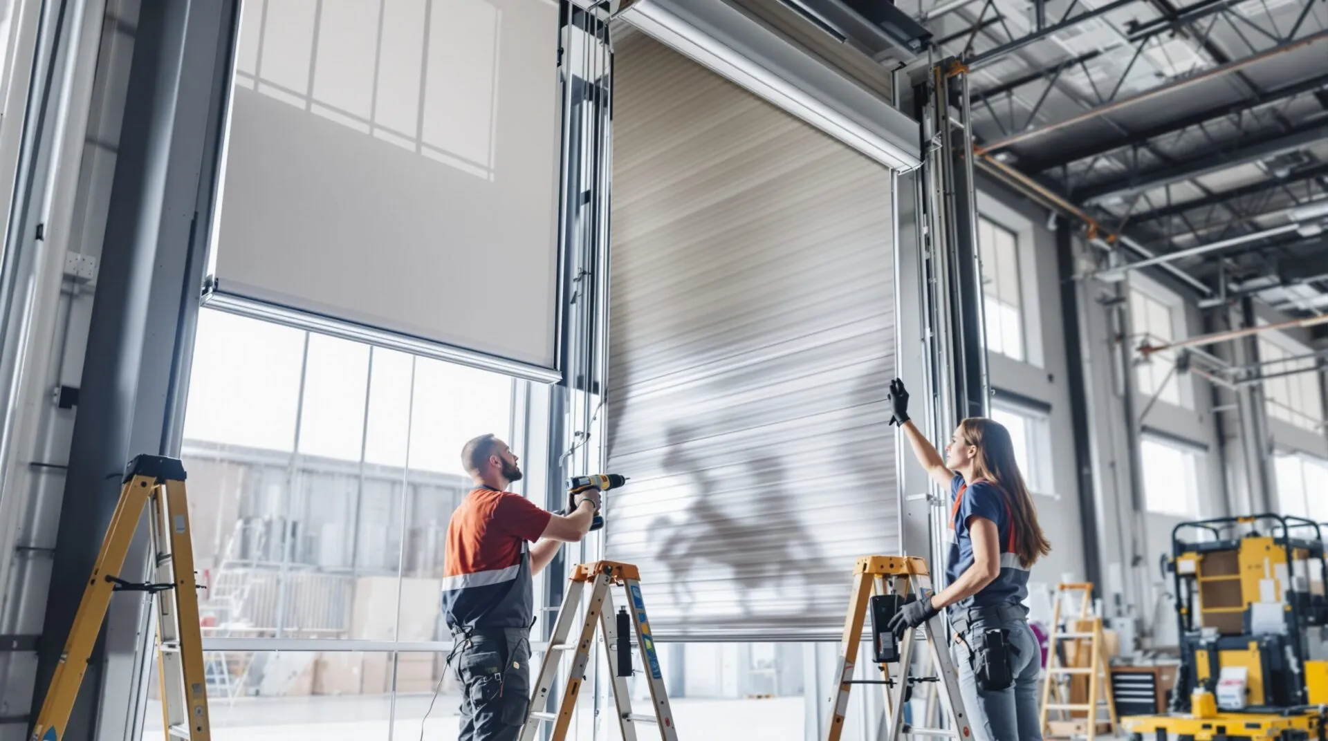 Stores pour espaces industriels