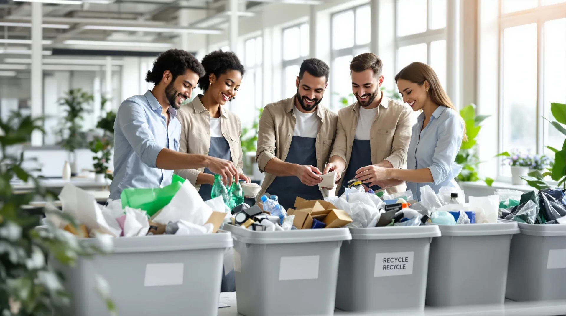 recyclage entreprise