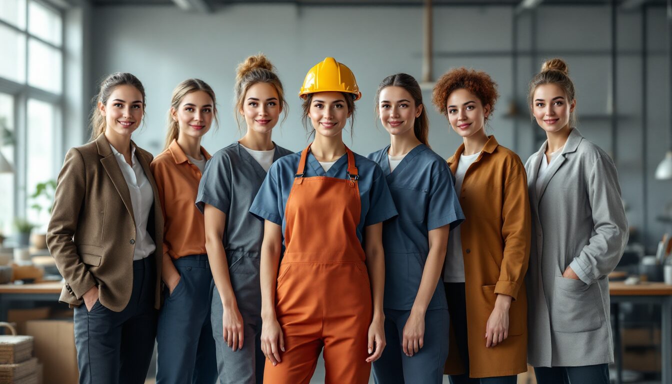 vetement de travail femme