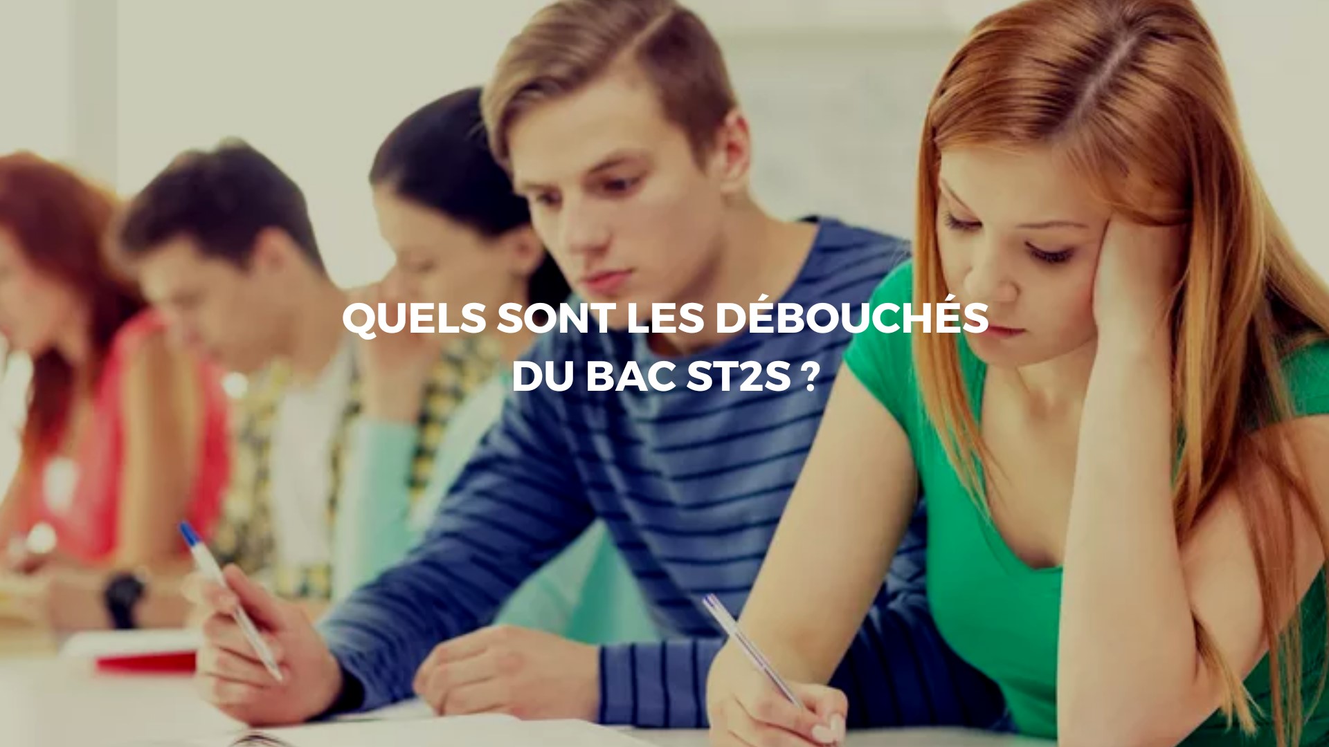 Des études supérieures en santé et social avec le bac ST2S !