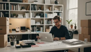 travailler à domicile emballage