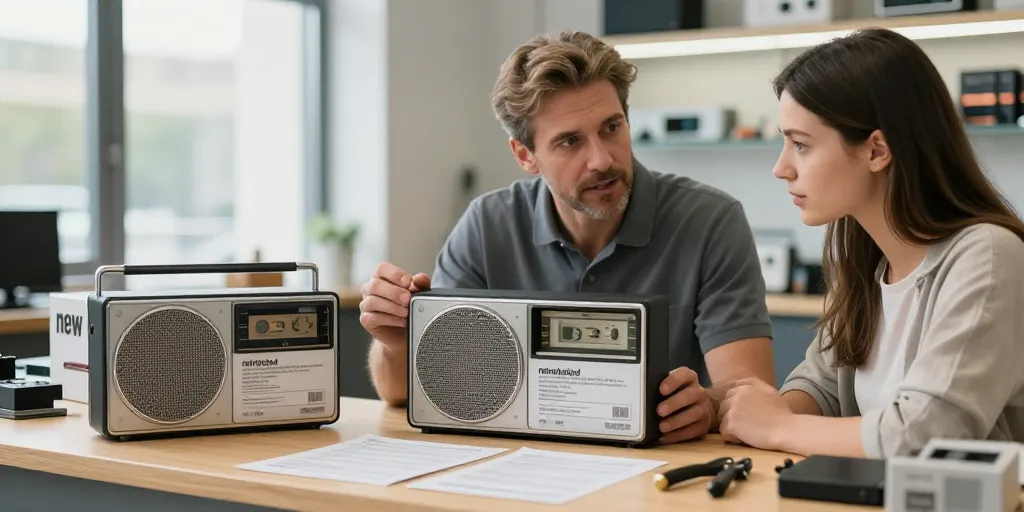 Radio spare : le neuf ou le reconditionné, que choisir ?
