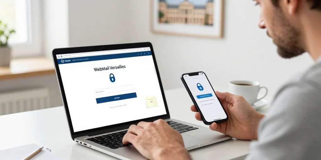Webmail Versailles : la procédure pour se connecter rapidement et sécuriser l’accès ?